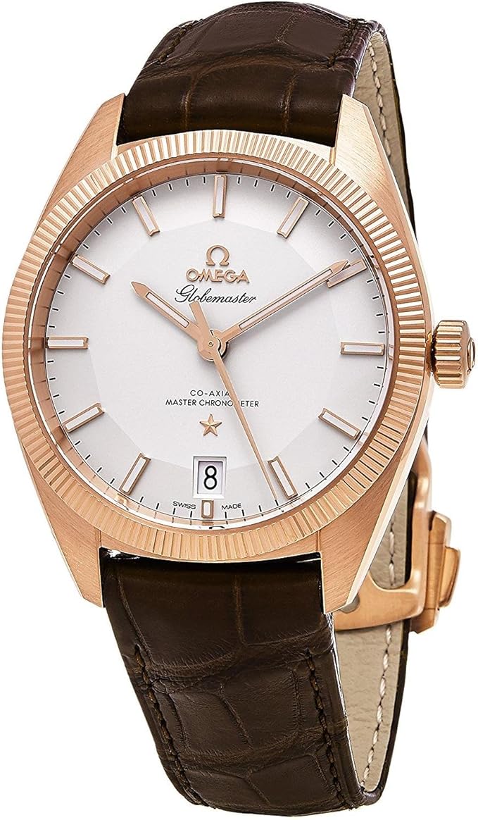 Omega 13053392102001 Globemaster Analog Display Swiss Automatic Brown Watch