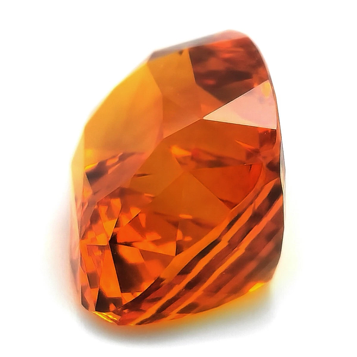 Certified Orange Sapphire Natural Orange Sapphire Loose Gemstone 14.30 carats